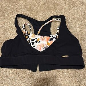 Sports bra peaches and creme from Noire Blanc